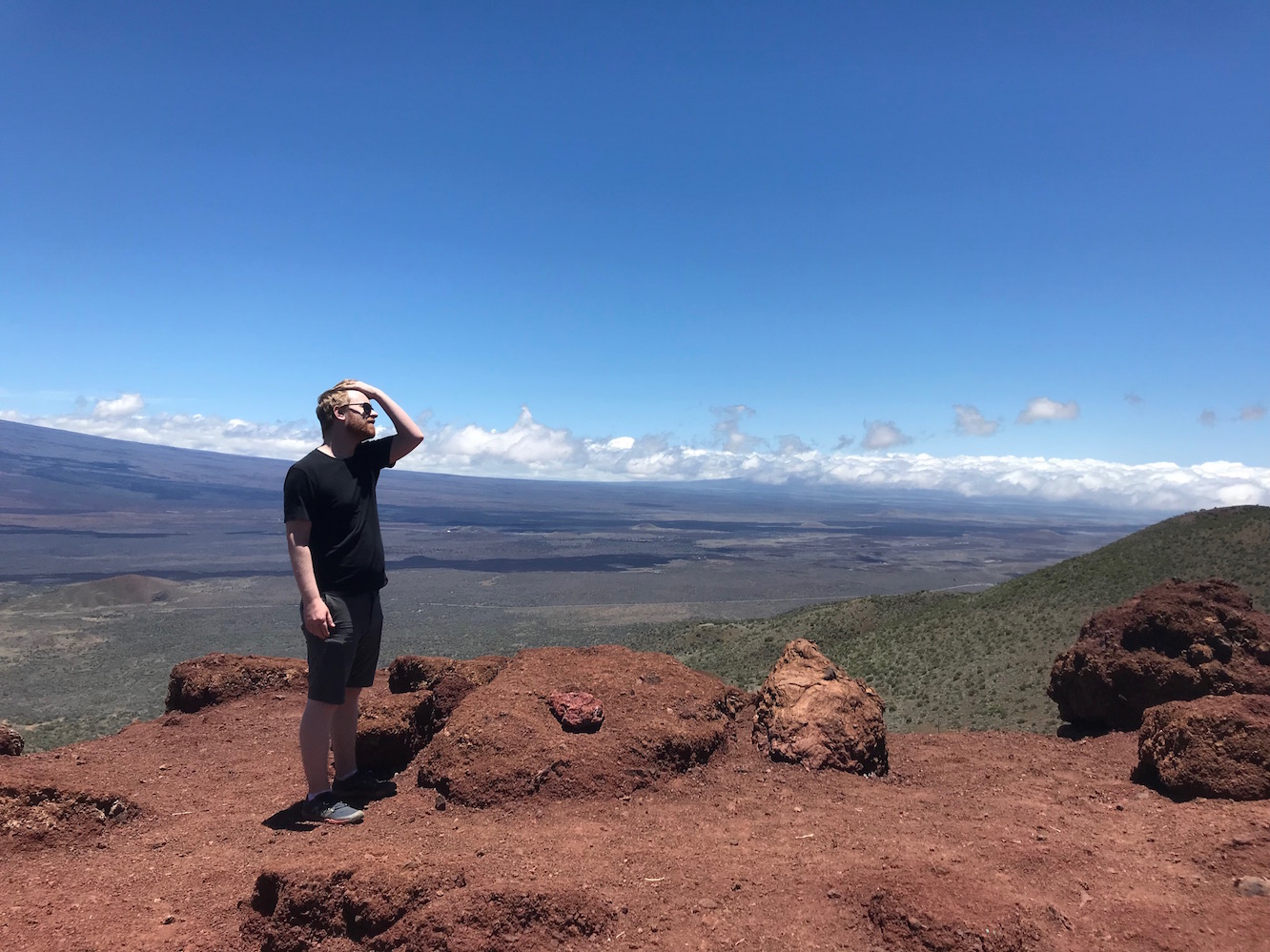 A picture of me on Mauna Kea